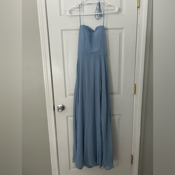 Light Blue prom dress - Picture 6 of 7